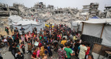 La Franja de Gaza, un territorio destrozado. Foto: Reuters/Mahmoud Issa