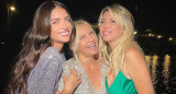 Wanda, Zaira Nara y su madre, Nora Colosimo. Fuente: X
