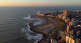 Vista panorámica de Mar del Plata. Foto: Instagram @turismomardelplata