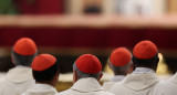 Cardenales electores; Vaticano. Foto: Reuters/Claudia Greco.