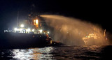 Ataque al buque Conscience de la Flotilla de la Libertad de Gaza, fuera de las aguas territoriales de Malta. Foto: Reuters.