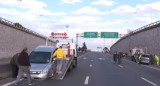 Accidente  de tránsito en la avenida General Paz. Foto: NA.