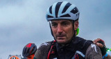 Lionel Scaloni en el Desafío Río Pinto de ciclismo. Foto: Instagram @riopinto