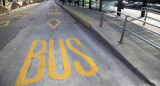 Paro de colectivos en Buenos Aires. Foto: NA/Mariano Sánchez.
