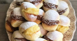 Miguelitos de dulce de leche y crema. Foto: Pinterest.