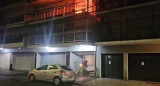 Incendio en Caballito. Foto: captura video X/bagliettoc