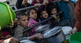 Hambruna en Gaza. Foto: EFE