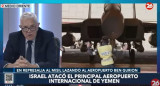 Jorge Castro sobre el ataque de Israel sobre Yemén. Foto: Captura de video.