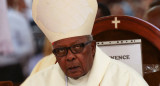 El cardenal de Kenia que no participa del cónclave, John Njue. Foto: Reuters/Monicah Mwangi.
