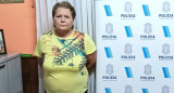 Stella Distel fue detenida en Puan. Foto: Policía de la provincia de Buenos Aires