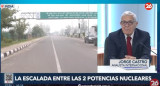 Jorge Castro sobre una posible guerra entre Pakistán e India. Foto: Captura de video.