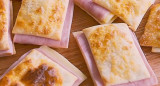 Fosforitos de jamón y queso. Fuente: Paulina Cocina