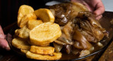Carne al horno, la especialidad. Foto: Instagram @la.cocina.de.batatas
