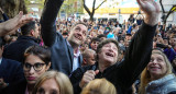 Manuel Adorni junto a Javier y Karina Milei. Foto: X @madorni