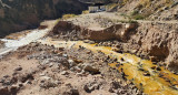 El río amarillo de Las Placetas, La Rioja. Foto: Google Maps