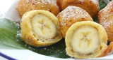 Buñuelos de banana. Foto: Aires de Santa Fe