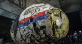 Los restos reconstruidos del avión MH17. Foto: Reuters/Michael Kooren