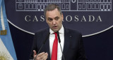 Manuel Adorni, vocero presidencial. Foto: NA.