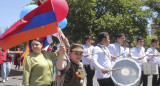Marcha en Armenia. Foto: EFE.