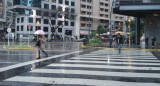 Lluvias en Buenos Aires. Foto: NA