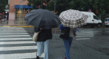 Lluvias y tormentas en Buenos Aires. Foto: NA.