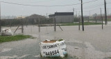 Temporal en la provincia de Buenos Aires. Foto: NA.