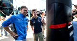 Franco Colapinto y Pierre Gasly en el Gran Premio de Imola. Foto: REUTERS.