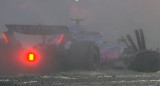 Franco Colapinto sufrió un accidente en la clasificación en Imola. Foto: Captura.