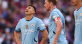 Claudio "Diablito" Echeverri debutó en el Manchester City. Foto. Reuters/David Klein