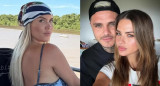 Wanda Nara, Mauro Icardi, China Suárez. Foto: NA.