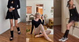 Estilo "ballet core". Fotos: Pinterest.