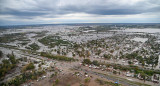 Inundaciones en Buenos Aires. Foto: Prensa Min. Defensa