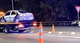 Persecución y choque en la autopista 9 de Julio sur. NA