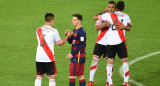 Lionel Messi ante River Plate. Foto: NA.