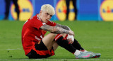 Alejandro Garnacho en la final de la Europa League. Foto: NA