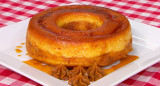 Torta de flan. Foto: captura de YouTube
