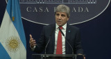 El Gobierno presentó hoy el "Plan de Reparación Histórica de los Ahorros de los Argentinos". FOTO: Luis CAputo, CAPTURA VIDEO/NA