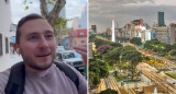 Un turista bielorruso revela lo que más le gusta de Buenos Aires