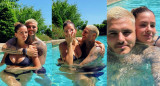 Las fotos que subió Mauro Icardi junto a la China Suárez. Foto: Instagram / mauroicardi.