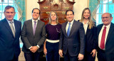 Marco Rubio recibió a los cinco asilados de la Embajada argentina en Venezuela. Foto: X @SecRubio