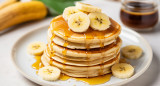 Panqueques de banana. Foto: Freepik.