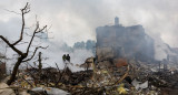 Destrozos en Ucrania por los ataques rusos. Foto: Reuters/Thomas Peter