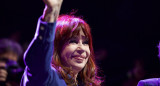 Cristina Fernández de Kirchner en el acto del Encuentro de la Cultura Popular. Foto: Prensa.