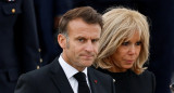 Emmanuel Macron y Brigitte Trogneux. Foto: Reuters/Stephanie Lecocq
