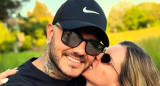Mauro Icardi y la China Suárez. Foto: Instagram.