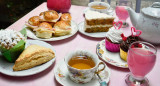 Merienda en Alice Tea. Foto: Prensa
