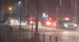 Inundaciones tras el temporal en Santa Fe. Foto: X.