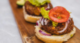 hamburguesa vegana. Fuente: Unsplash