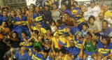 El futbolista fue campeón con Boca de la Sudamericana 2004. Foto: X @la12tuittera