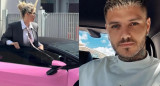 La escandalosa audiencia entre Mauro Icardi y Wanda Nara. NA